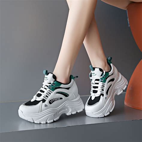 high heel sneakers: Women's Shoes 